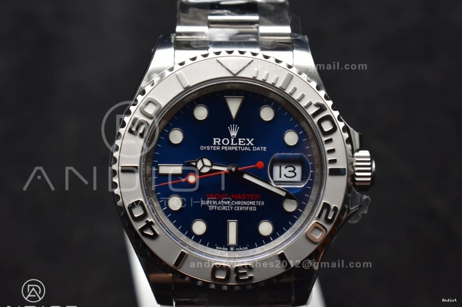 Bracelet 126622 Best 1:1 Clean Steel 904L Blue VR3235 Edition Dial SS Yacht-Master on 0217